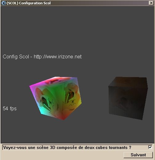 configuration scol